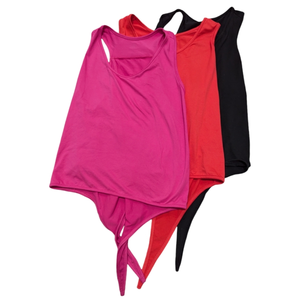 NWOT Five Dancewear Tank Top Tie Back Small